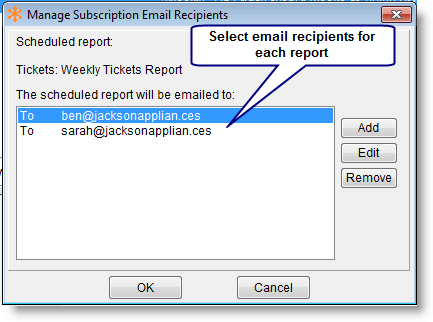 Scheduled Reports to Customers