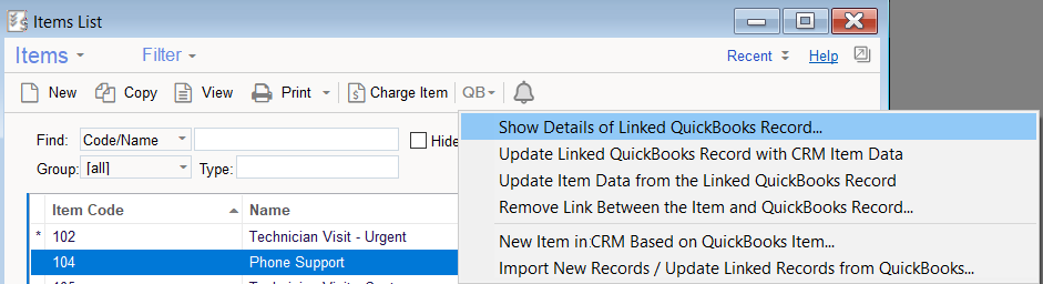 Quickbooks options in items window2.png