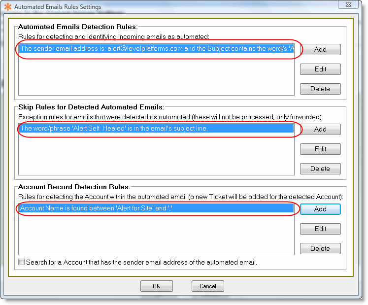 Email connector setup processing automated level platforms rules.gif
