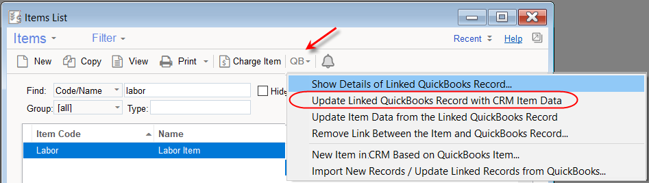 Update quickbooks record with crm item data.png