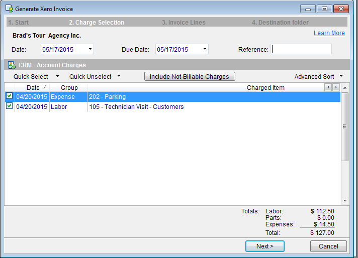 Xero link create invoice step3.png