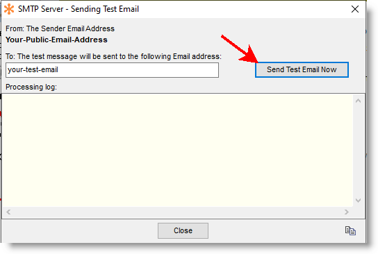 Send test email smtp.png