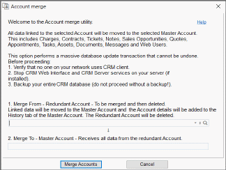 Account Merge