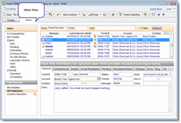 Tickets Inbox View