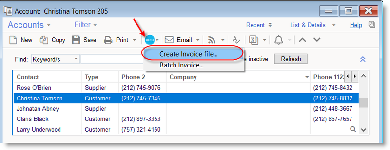 File:Xero link Invoice from account.png